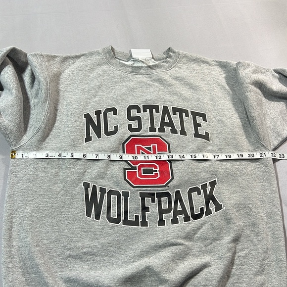 Champion Gray NC State Wolfpack Men's Sweater - Picture 3 of 6